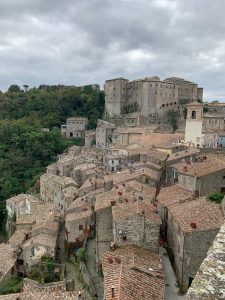 The Tuscan town of Sorano